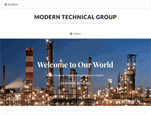 Tablet Screenshot of modtechgroup.com